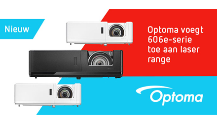 Optoma voegt 606e-serie toe aan laser range     
