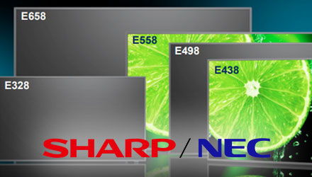 NEC MultiSync® E-Serie promo