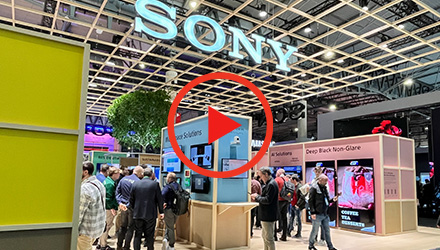 Sony: Innovatie en duurzaamheid op ISE
