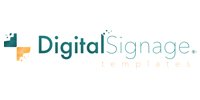 digital signage templates